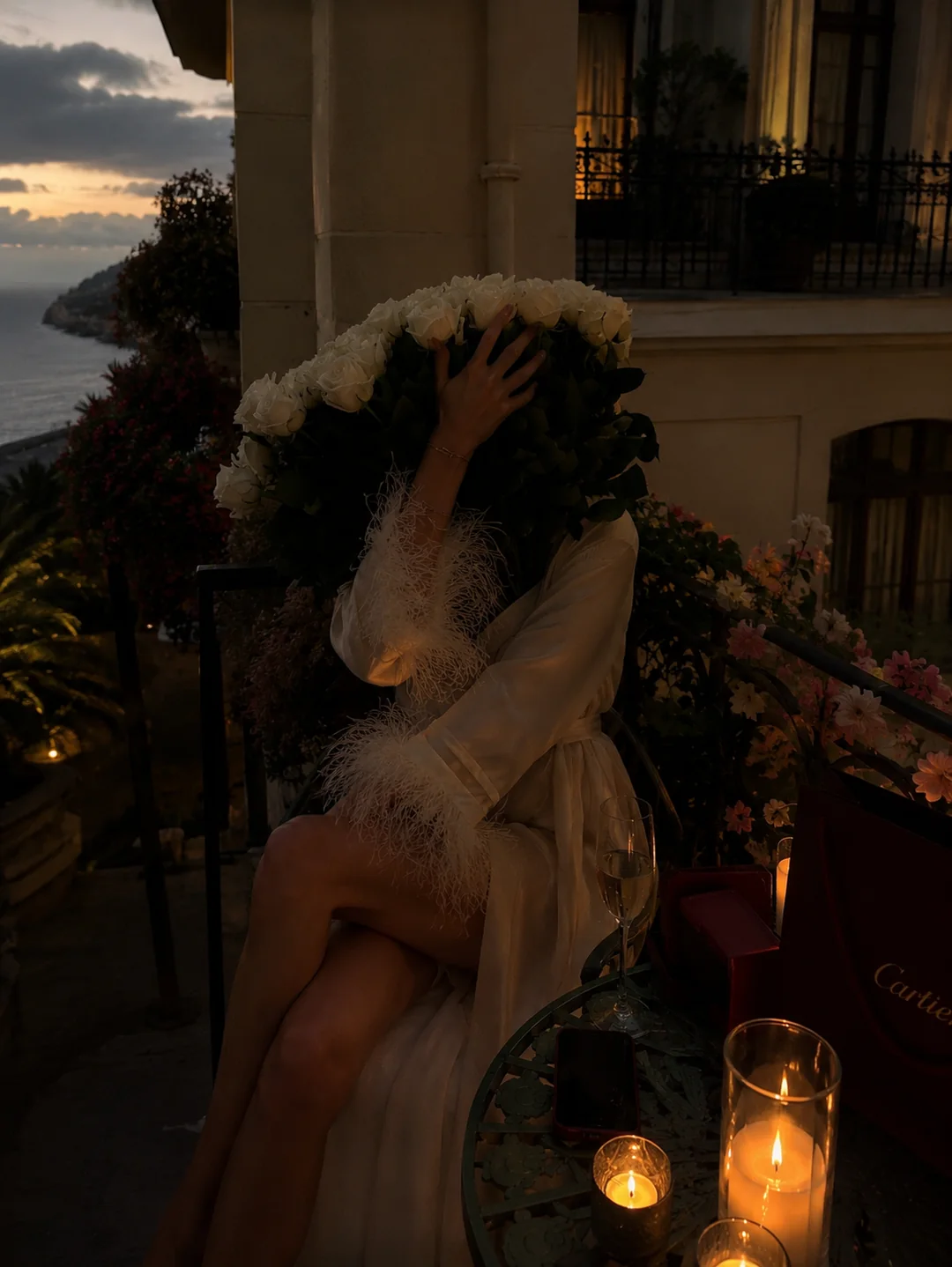 A woman living the soft, abundant life
